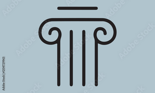 Column - Illustration Icons stock illustration  Hand drawn lettering phrase, Calligraphy graphic design, t shirt Files for Cutting Cricut and Silhouette eps 10