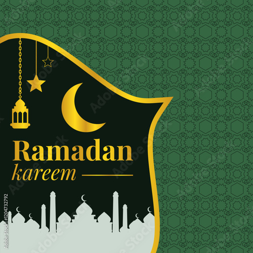 Islamic Pattern Ramadan Feed Background for Stunning Posts
