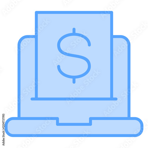 Mobile Banking  Icon Element For Design