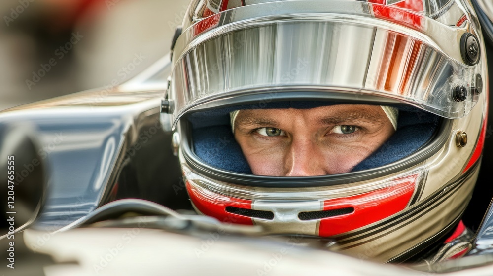 Race car driver focused racing circuit action shot close-up intense atmosphere Race car driver focused racing circuit action shot close-up intense atmosphere