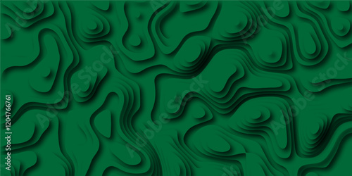  World Environment Day header with green abstract paper cut shapes Abstract papercut and multi layer cutout geometric pattern on vector .green paper cut shapes, design layout for business presentation