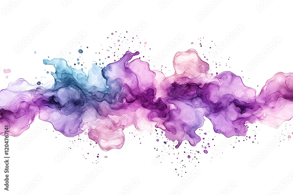 Valentine's day love in watercolor style abstract art colorful splash romantic atmosphere Valentine's day love in watercolor style abstract art colorful splash romantic atmosphere