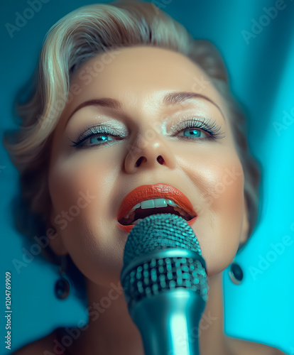 Chanteuse glamour