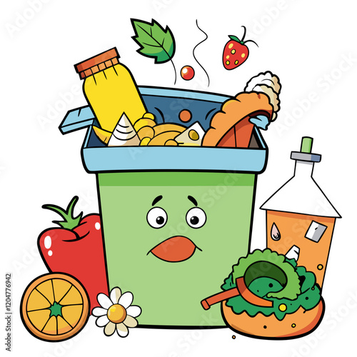 rubbish food and drink