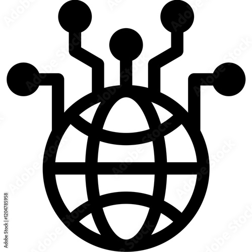 Digital Transformation mixed icon