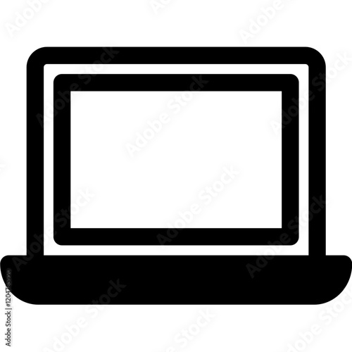 Laptop mixed icon