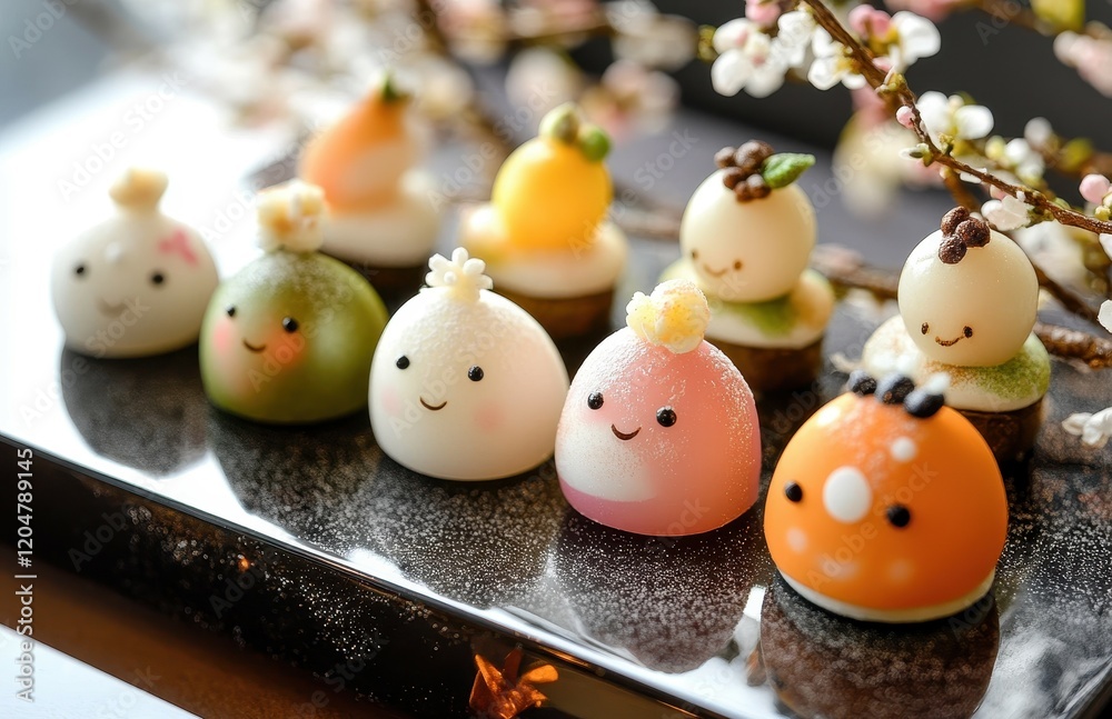 Seasonal Japanese sweets for Girls Day Hinamatsuri Seasonal Japanese sweets for Girls Day Hinamatsuri