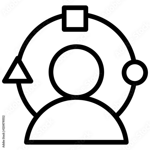 Adaptability Outline Icon