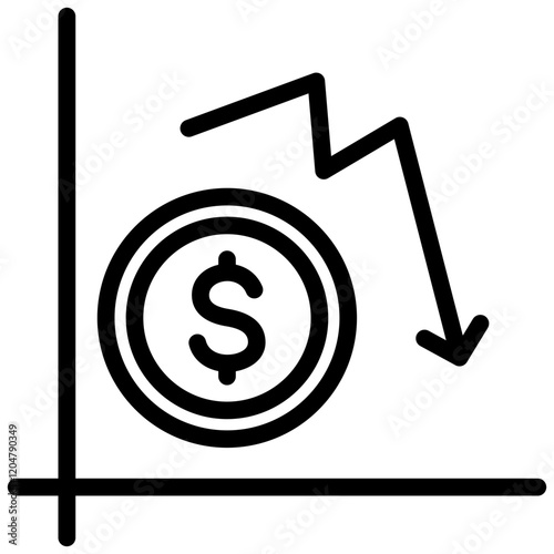 Disruption Outline Icon