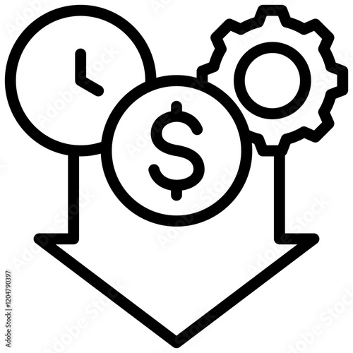 Bootstrapping Outline Icon