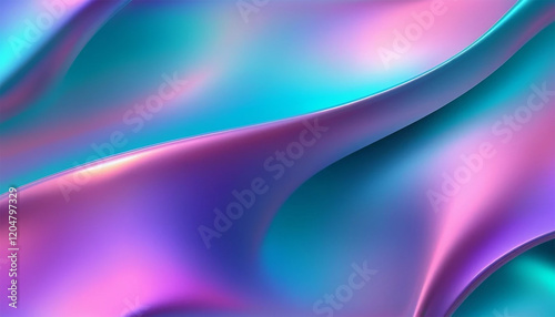 Wallpaper Mural futuristic liquid wave surface Torontodigital.ca