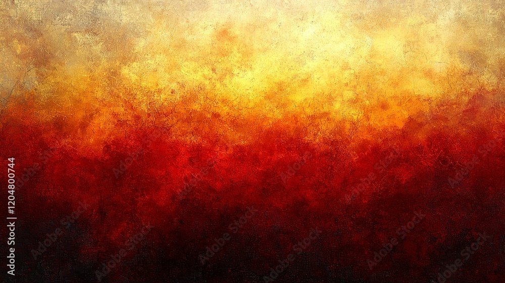 Abstract fiery orange and red grunge texture background.