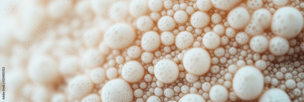 A close-up view of textured, spherical forms in soft, neutral tones, conveying a sense of organic design and intricate detail. A close-up view of textured, spherical forms in soft, neutral tones, conveying a sense of organic design and intricate detail.