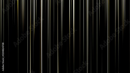 4K Animation futuristic golden vertical line on neon light effects on digital graphic looping wallpaper background. Ideal for online, music theme, trends design etc.,