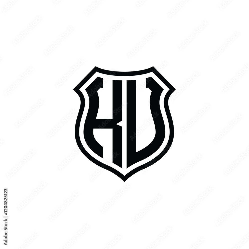 KU monogram logo design letter text name symbol monochrome logotype alphabet character simple logo KU monogram logo design letter text name symbol monochrome logotype alphabet character simple logo