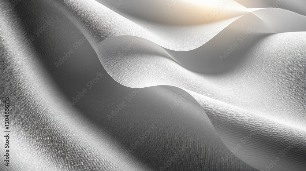 Obraz premium Three Torn White Paper Notes on Gray Background with Texture and Shadows