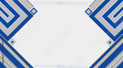 Modern abstract with geometric shape | Abstract background with rectangle, square, shadow for banner, presentation, power point, futuristic, flyer with white background colour