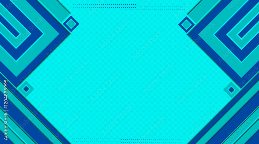 Modern abstract with geometric shape | Abstract background with rectangle, square, shadow for banner, presentation, power point, futuristic, flyer with cyan colour Modern abstract with geometric shape | Abstract background with rectangle, square, shadow for banner, presentation, power point, futuristic, flyer with cyan colour