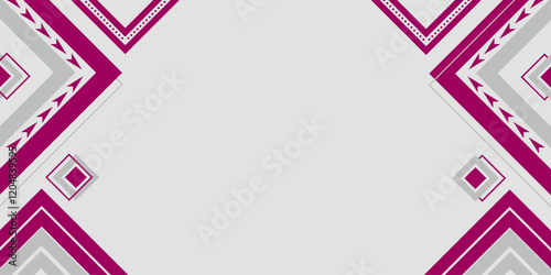 Modern abstract background for banner, poster, presentation, power point, flyer, futuristic, corporate, decoration | Abstract background with dotted line, arrow, rectangle shape with carm colour