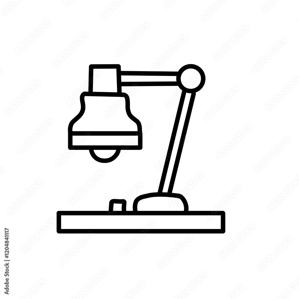 Study lamp icon Study lamp icon
