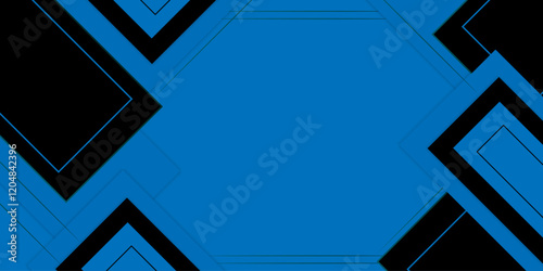 Abstract background with geometric shape | Modern background for banner, presentation, poster, corporate, decoration, flyer, futuristic with dotted straight line with blue colour