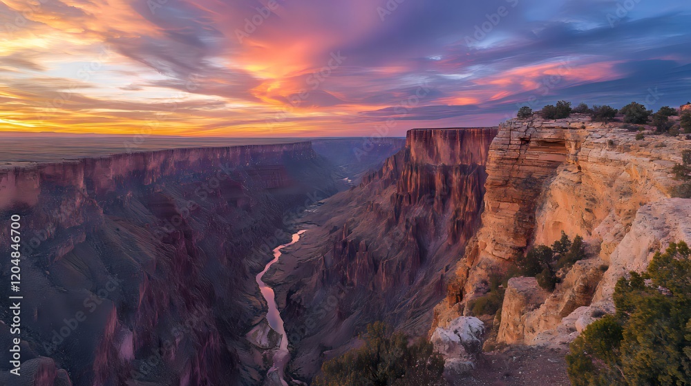 Fototapeta premium Grand Canyon Sunset