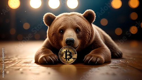 Bitcoin Bear Market Symbol Generative AI