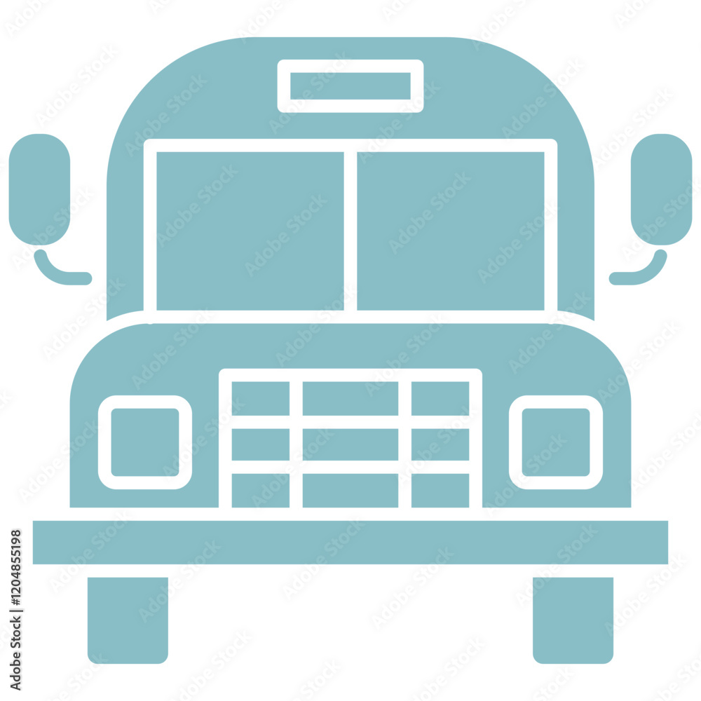 School Bus Icon Element For Design School Bus Icon Element For Design
