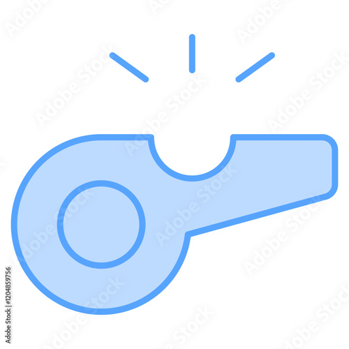 Whistle  Icon Element For Design