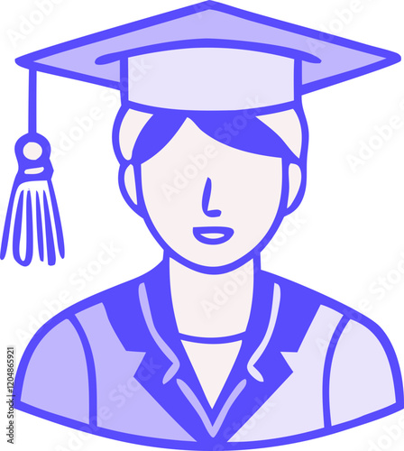 graduation svg icon