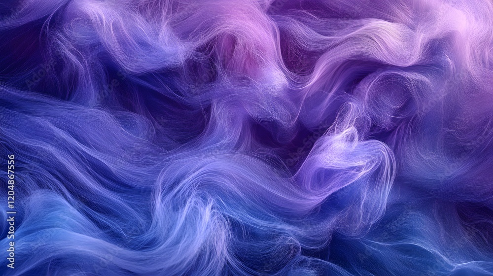 Fototapeta premium Vibrant abstract swirls of color digital art fluid motion creative environment aesthetic viewpoint