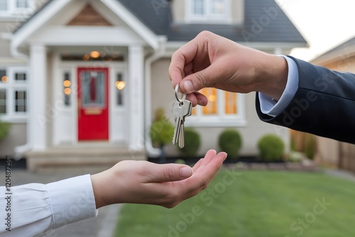 handing over the keys