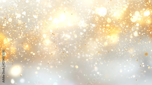 A bright and shiny background with a lot of glitter