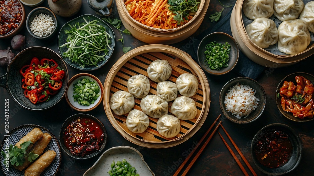 Celebrating Chinese New Year A Festive Table of Traditional Dishes Home Food Display Warm Atmosphere Culinary Delight Celebrating Chinese New Year A Festive Table of Traditional Dishes Home Food Display Warm Atmosphere Culinary Delight