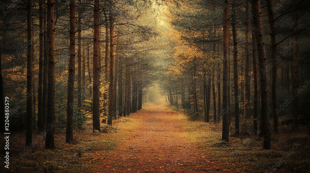 Fototapeta premium Mysterious Forest Path