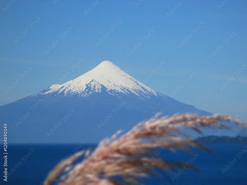 Osorno Volcano, Chile - Diorama Effect Osorno Volcano, Chile - Diorama Effect
