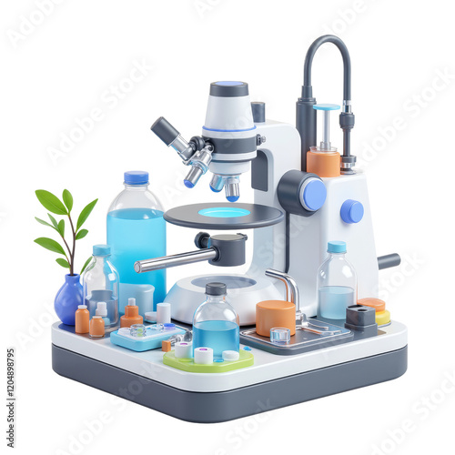 Bioclimatology Research Lab Setup Showcasing Innovative Equipment