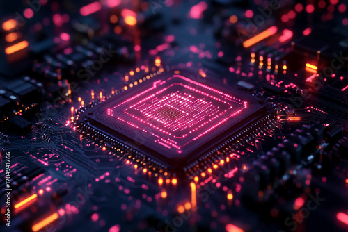 Revolutionizing Semiconductor Manufacturing: Microscopic View of Advanced Chip Assembly Techniques photo