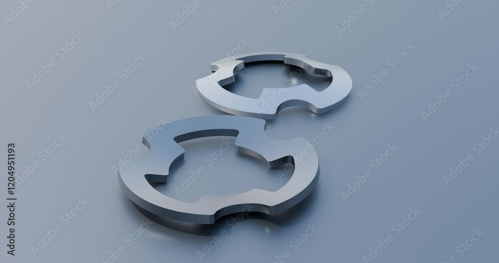 Notched Disc Spring: 3D CAD Design Spring; Engineered Mechanical spring: Industrial Dampeners Notched Disc Spring: 3D CAD Design Spring; Engineered Mechanical spring: Industrial Dampeners