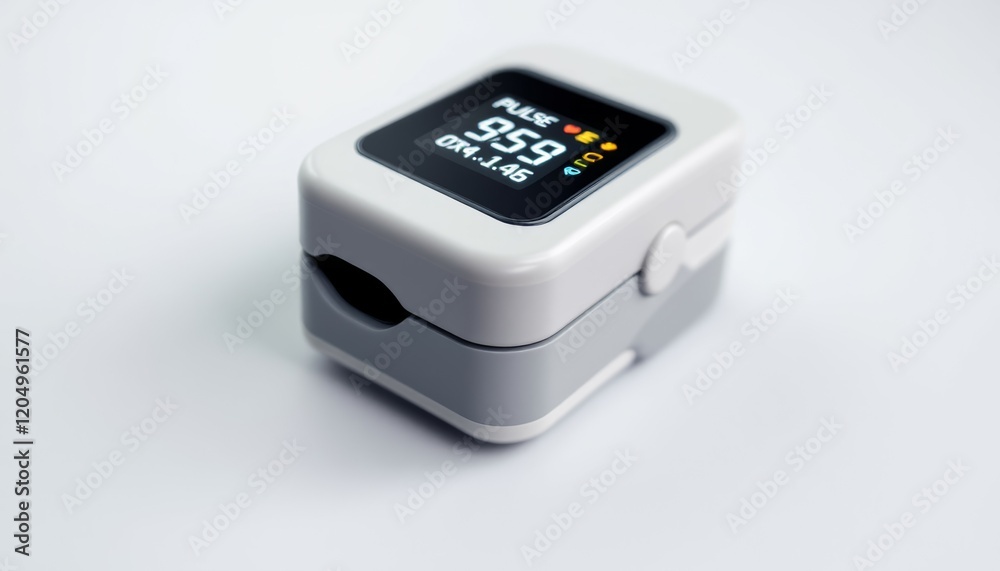 Compact Digital Pulse Oximeter for Spo2 and Heart Rate Monitoring Compact Digital Pulse Oximeter for Spo2 and Heart Rate Monitoring