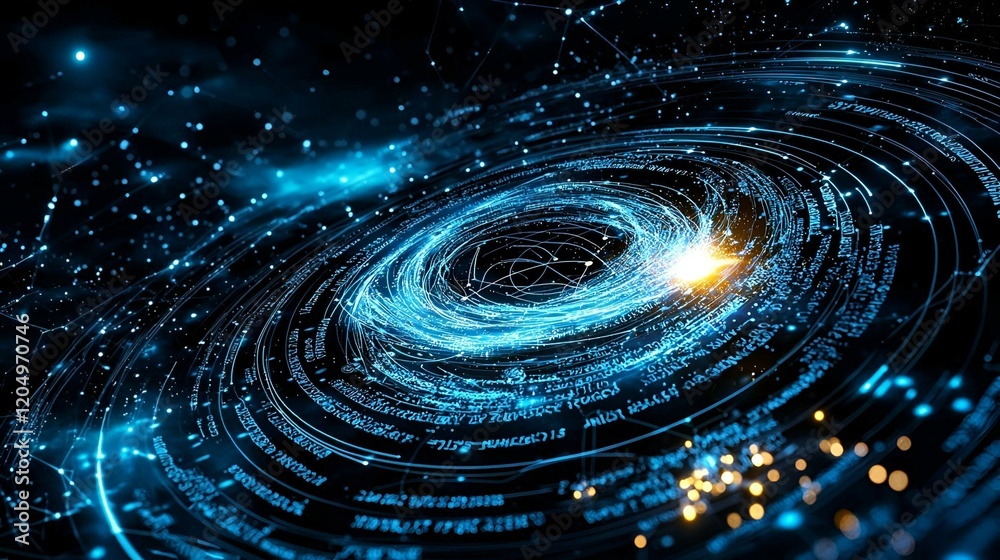 Obraz premium Mathematical and Physical Formulas on a Chalkboard, intricate equations and diagrams illustrating complex scientific concepts in an educational setting