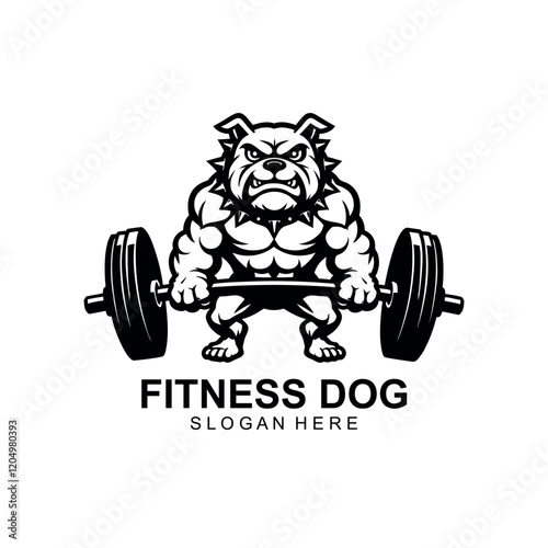 Fitness Bulldog Logo