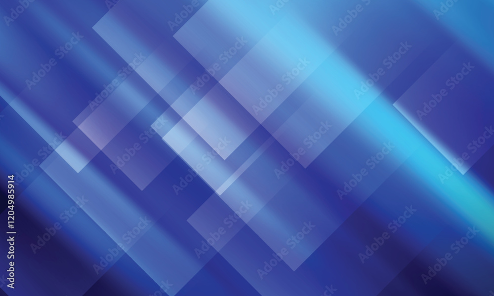 Abstract blue background. Geometric triangle background. Hexagon pattern. Vector background.