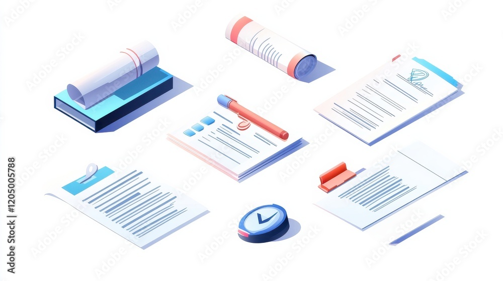 Business documents abstract concept vector illustration set. Bill of sale, licensing contract, dealership, intellectual property agreement, authorized dealer, electronic signature abstract metaphor. Business documents abstract concept vector illustration set. Bill of sale, licensing contract, dealership, intellectual property agreement, authorized dealer, electronic signature abstract metaphor.