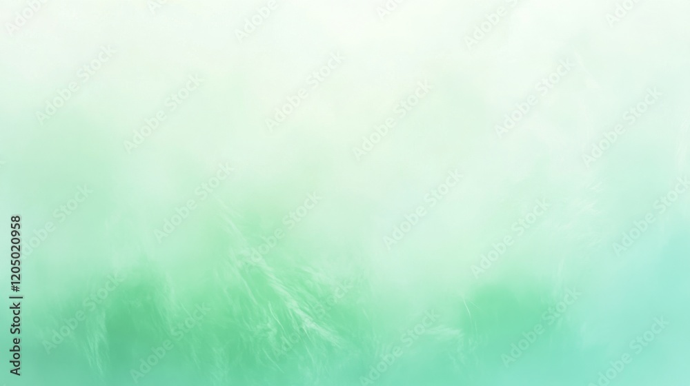 Obraz premium A fresh mint gradient background.featuring cool greens and light blues.emphasizing freshness and cleanliness.Ideal for health products, fresh food promotions, and clean design aesthetics
