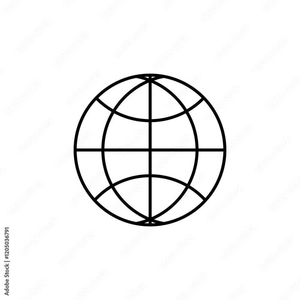 WWW world wide web set site symbol, Internet collection icon, website address globe, flat outline sign . WWW world wide web set site symbol, Internet collection icon, website address globe, flat outline sign .