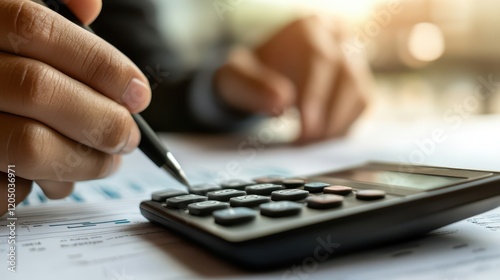 Corporate team collaborating on an emergency financial plan to minimize losses during a recession.