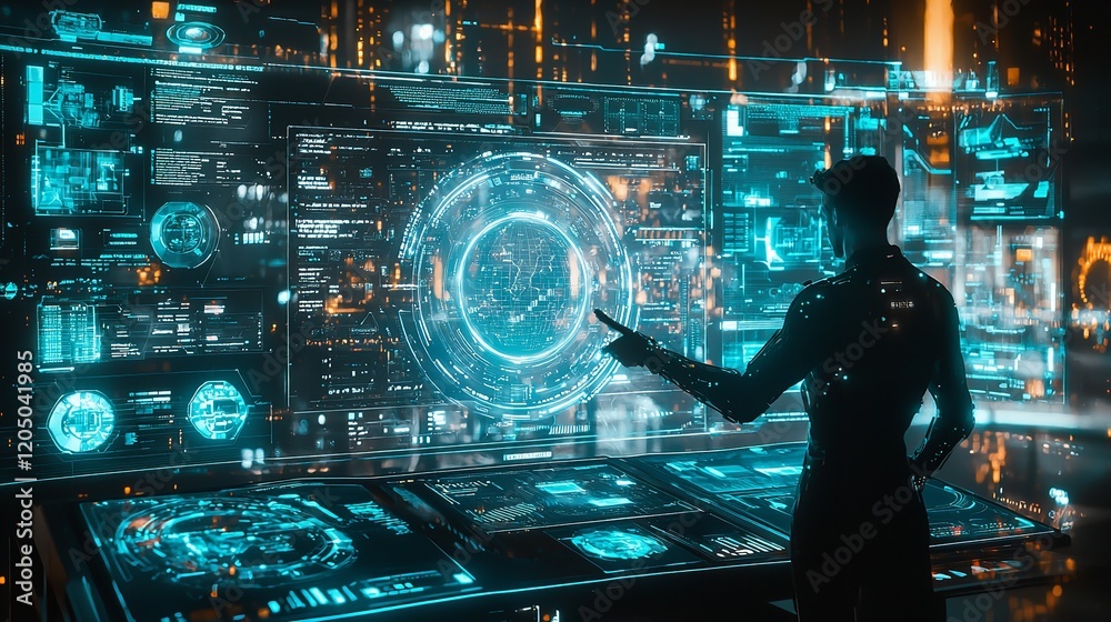 AI-Driven Futuristic Banking System with Holographic Interfaces AI-Driven Futuristic Banking System with Holographic Interfaces