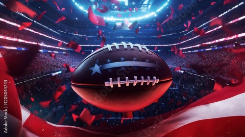 Super bowl background, american football banner photo