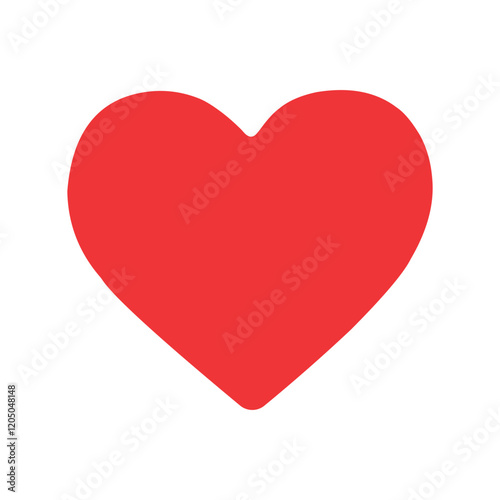 Free Download Heart  love vector illustration art design. Romance or valentine's day red heart, love silhouette vector icons. Artistic red heart love symbols isolated editable vector image on white background. - GFXLoad